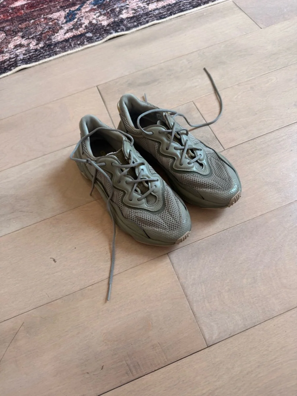 adidas - Originals Ozweego Casual Shoes 'Olive Green Khaki